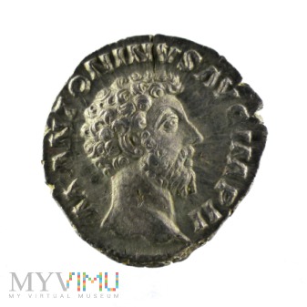 Duże zdjęcie Cesarstwo Rzym- Marek Aureliusz, denar 162-163 r