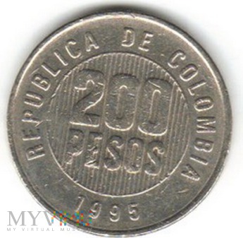 200 PESOS 1995