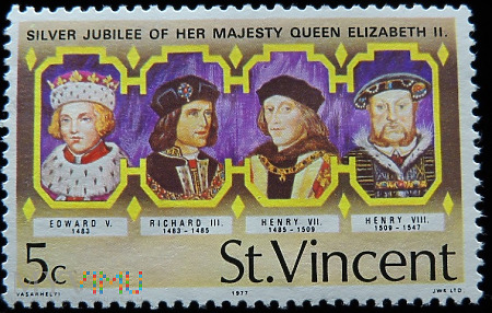 St. Vincent 5c Elżbieta II
