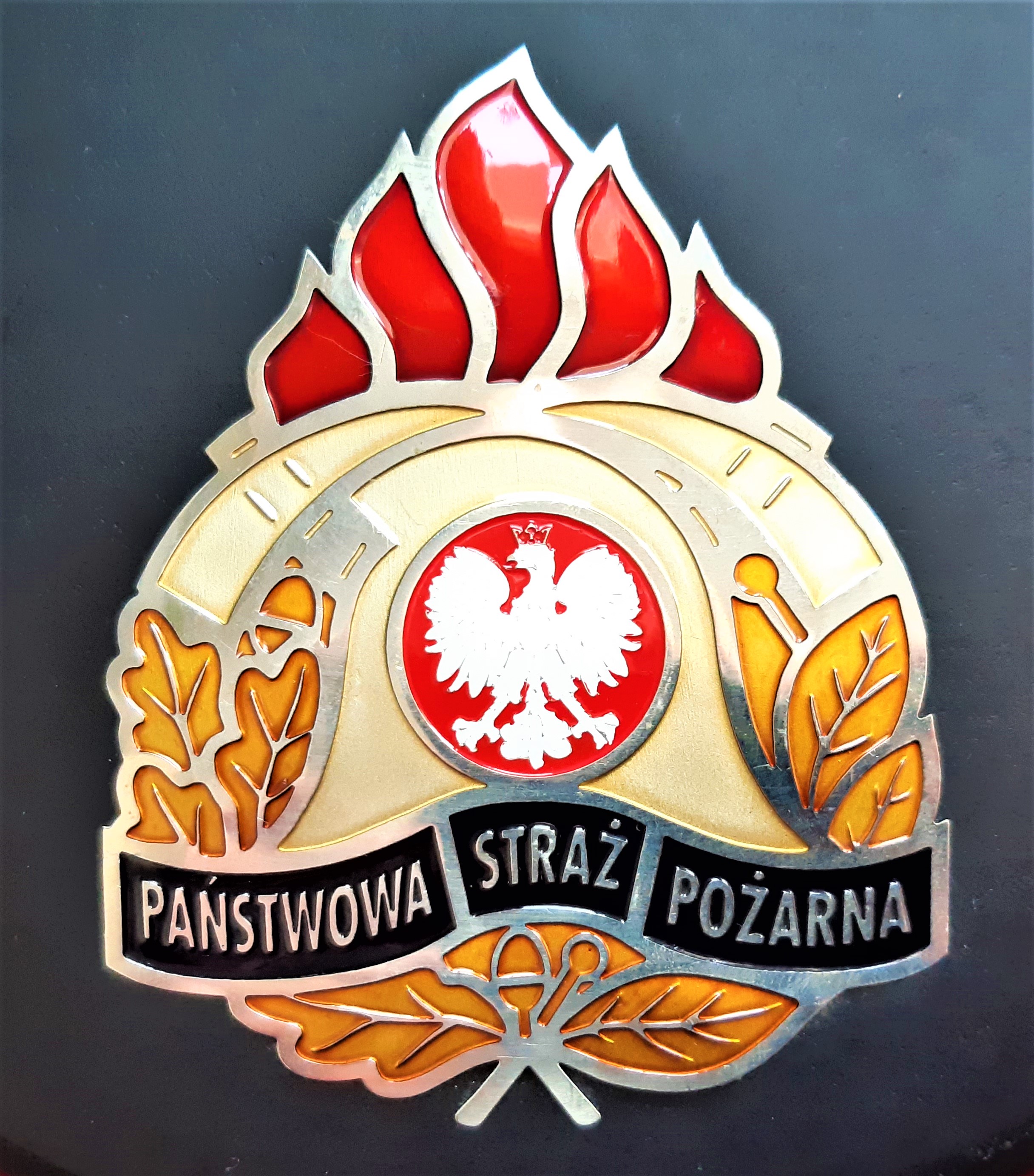 Emblemat Plakieta PaŃstwowa W Moja Straż Pożarna Inne Pamiątki W 0592