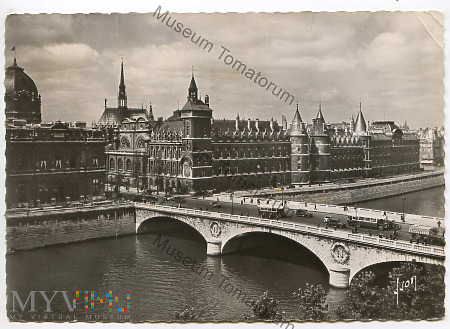 Paryż - Le Palais de Justice - 1952