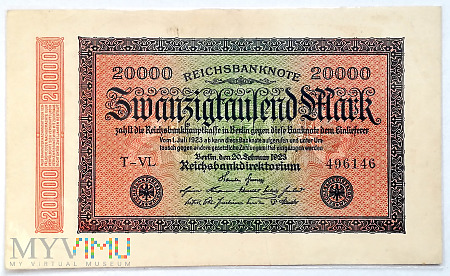 Niemcy 20 000 marek 1922