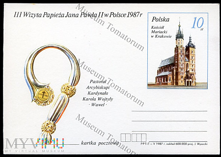 1987 - III Wizyta Papieża Jana Pawła II w Polsce