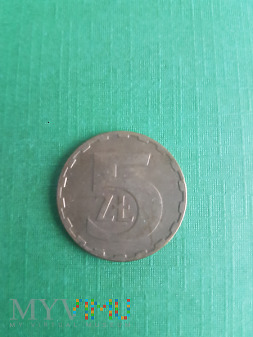 5 złoty 1986