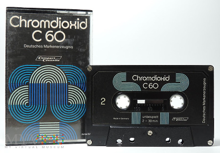 Chromdioxid C60 kaseta magnetofonowa