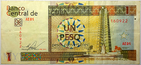 Kuba 1 peso 2013