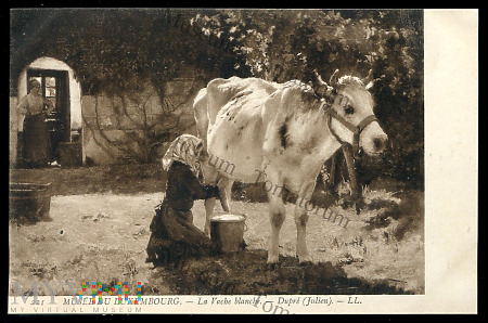 Dupre - Biała krowa - I ćw. XX w.