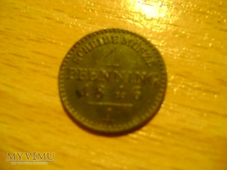 360 einen thaler, 1 pfennig 1846