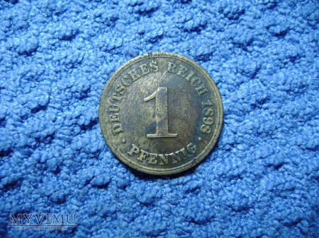1 pfennig 1898