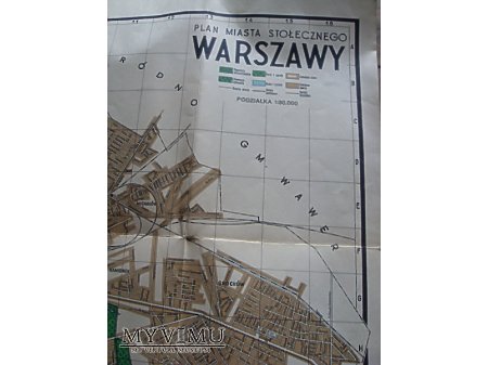 "Plan M.ST.Warszawy".