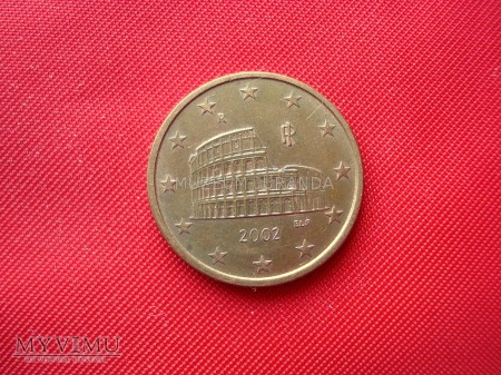 Duże zdjęcie 5 euro centów - Włochy