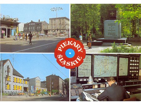 Duże zdjęcie Piekary -pocztówka z lat 80-tych.