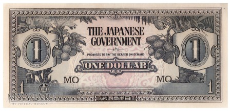 Duże zdjęcie Malaje - 1 dolar (1942)