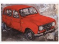 Czerwony samochód - Lombardino - Renault R4