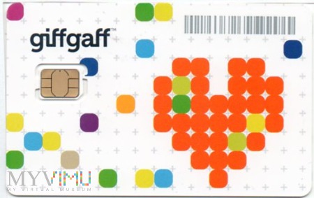 Karta SIM GiffGaff - nanoSIM
