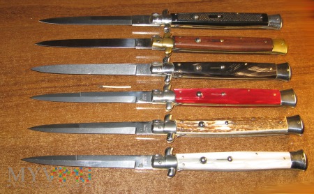 Duże zdjęcie Włoski nóż sprężynowy "ITALIAN STILETTO" 33 cm.