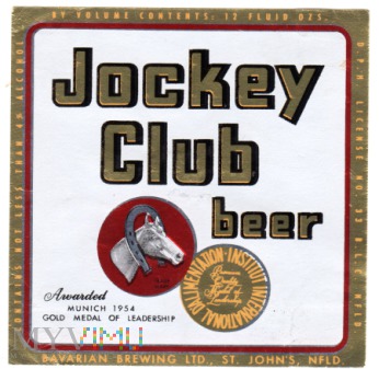 Jockey Club Beer