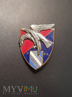 Pamiątkowa odznaka 7 Pułku Artylerii - Francja