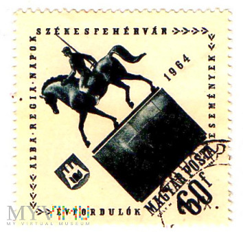 Znaczek z 1964 Dni Alba Regii - Węgry
