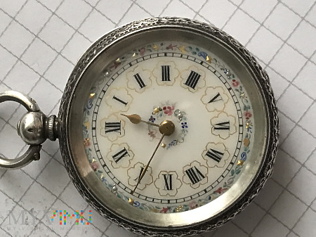 zegarek kieszonkowy srebro 935 mały Anglia