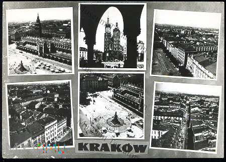 Kraków - wieloobrazkowa - 1970
