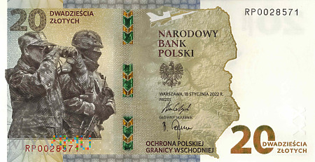 Polska - 20 złotych (2022)