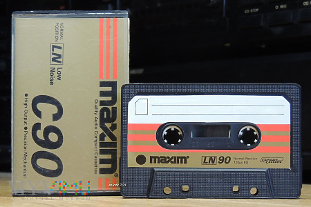 Maxim LN 90 kaseta magnetofonowa