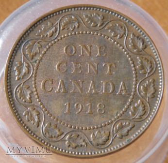1 Cent Kanadyjski 1918