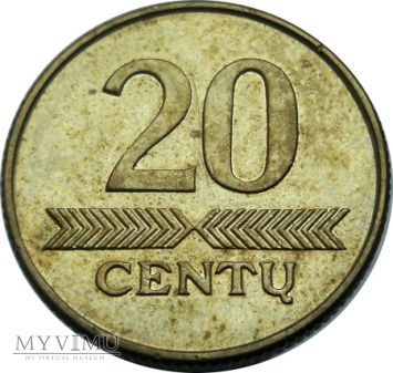 20 Centów, 2008 rok.