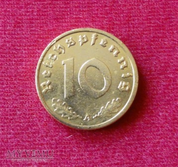 10 fenigów 1938