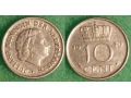 Holandia, 1950, 10 centów