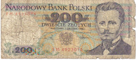 200 zł 1988 r