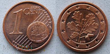 1 EURO CENT 2014 F