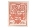 Powstańczy znaczek pocztowy- 1921- 10 fenigów