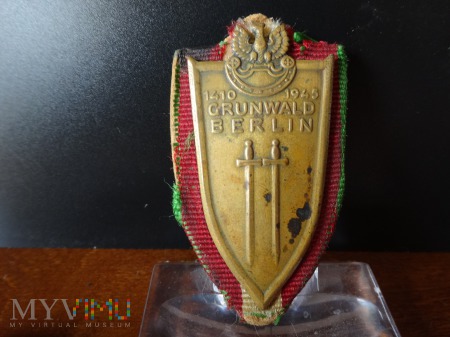 Duże zdjęcie Odznaka Grunwaldzka z podkladką nr: 1