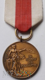 Duże zdjęcie Medal Za Zasługi Dla Pożarnictwa - ZOSP brąz