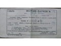 Wezwanie płatnicze ubezpieczenia 1938