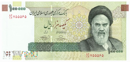Iran - 100 000 riali (2013)