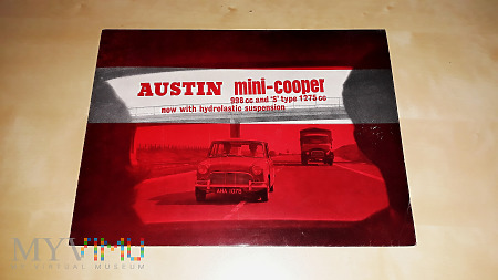 Prospekt Austin Mini-Cooper 1966