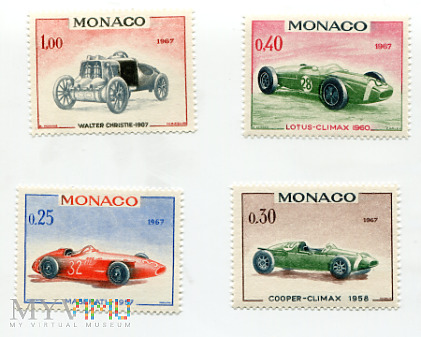Duże zdjęcie 1967 Samochody Wyścigowe Monaco znaczki