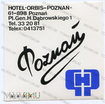 Poznań - "Poznań" Hotel Orbis