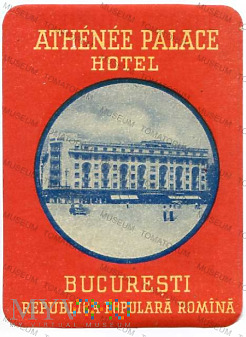Rumunia - Bukareszt - Hotel "Athenee Palace"