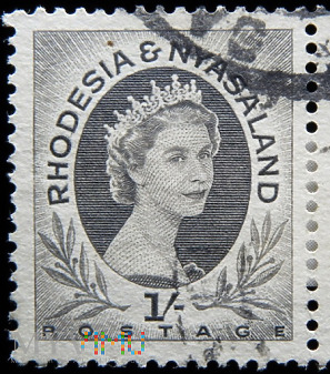 Rodezja i Niasa 1s Elżbieta II