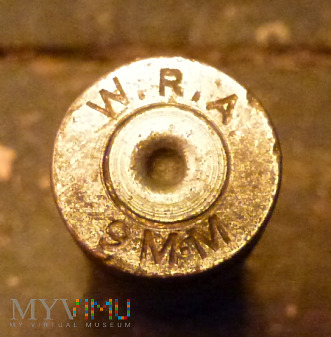 łuska Luger 9mm W.R.A.