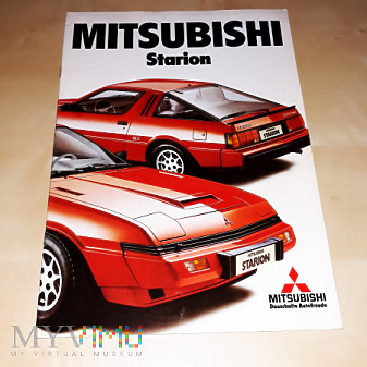 Prospekt Mitsubishi Starion 1989