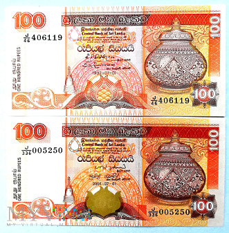 ZAGADKA 59 - Sri Lanka: 100 rupii