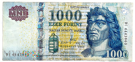 Węgry 1000 forintów 2009