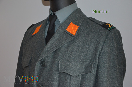 Szwajcarski mundur szeregowego żandarmerii