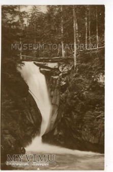 Duże zdjęcie Karkonosze - Wodospad Szklarki Kochelfall 1930