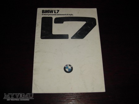 Prospekt BMW L7